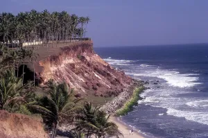 Varkala beach Papanasham beach