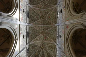 Vaulted ceiling, ribbed vault, Uppsala Cathedral
