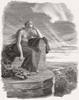 Veleda, Priestess and prophet of the Germanic tribe of the Bructeri