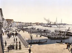 Venice harbour and Palazzo dei Dogi