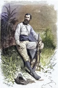 Verney Lovett Cameron (1844-1894) English explorer in Central Africa