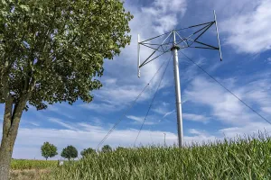 Vertical axis wind turbine, Darrieu wind turbine