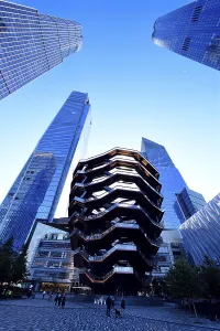 The Vessel, walk-in artwork in the Hudson Yards by British designer Thomas Heatherwick
