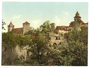 The Vestner Gate in Nuremberg, Bavaria