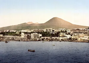 Vesuvius, mit Torre de Creco, Torre del Greco