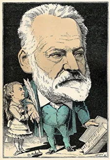 Victor Marie Hugo, a French poet