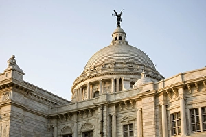 Victoria memorial impressive reminder of British Raj built between 1906 and 1921, Calcutta now Kolkata, West Bengal, India, Asia