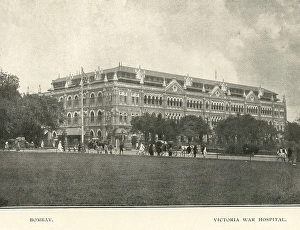Victoria war hospital, Bombay now Mumbai, Maharashtra, India, Asia