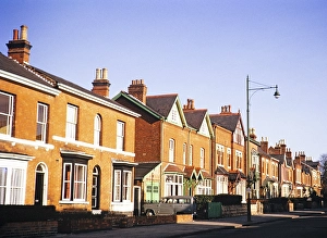 Victorian owner-occupied suburban housing, mainly terraced houses, Kings Heath, Birmingham, West Midland, England, UK 1964