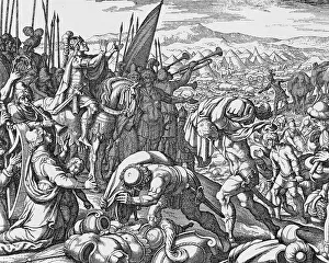 Victory of Jehoshaphat over the Ammonites and the Moabites