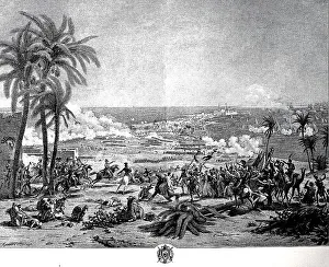 The victory of Napoleon over the Turks at Abukir