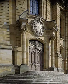 Vierzehnheiligen, pilgrimage church/ west portal