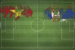 Vietnam vs Serbia Soccer Match