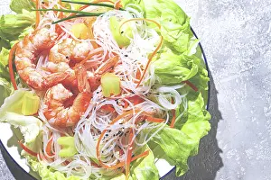 Vietnamese salad, glass noodles