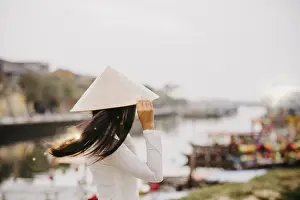 Vietnamese woman in Hoi An, Vietnam