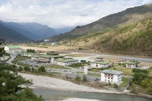 View of the airport from above