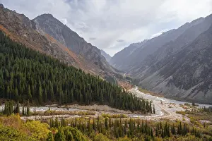 View into the Ala Archa valley