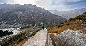 View of the Ala Archa valley from the viewpoint