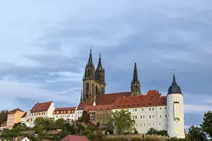 View of Albretsburg Castle and Meissen Cathedral