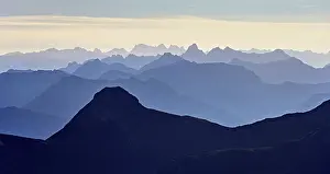 View of the Alps from Chaeserrugg