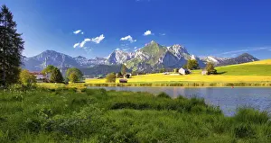 View of the Alpstein with Saentis