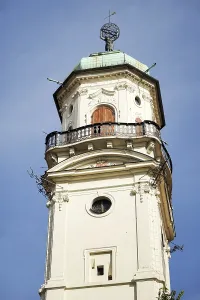 View of the Astronomical Tower at the Klemintum in Prague