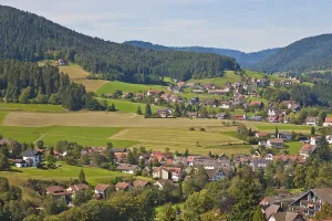 View of Baiersbronn, Black Forest