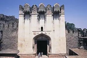 View of Bala Hissar, Golconda Fort