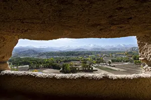 View over Bamyan from the Big Buddhas