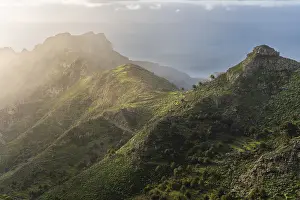 View of the Barranco Juan de Vera and its mountains