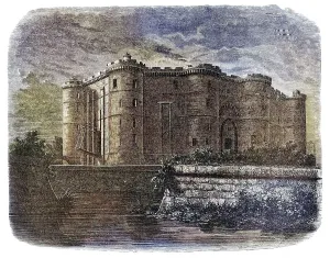 View of the Bastille, France, Historical