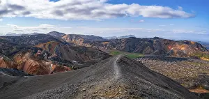 View from Blahnukur, Landscape panorama