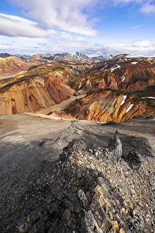 View from Blahnukur, Landscape panorama