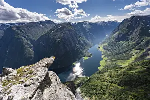 View from the top of Breiskrednosi