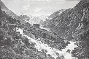View of the Buarbreen, Buerbreen