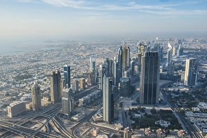 View from Burj Khalifa, Dubai, Emirate of Dubai