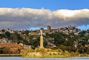View over the capital Antananarivo, Madagascar