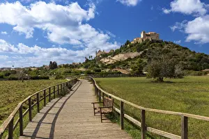 View of the castle hill of Arta, Majorca