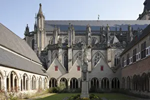 View of the cathedral from the cloister