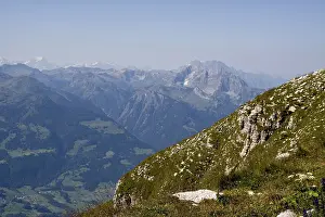 View from Chaserrugg, 2262 meters