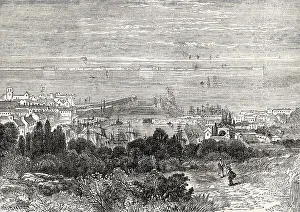 View of Cherbourg, 18th century