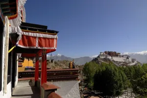 View from the Chokpori to the Potala Palace