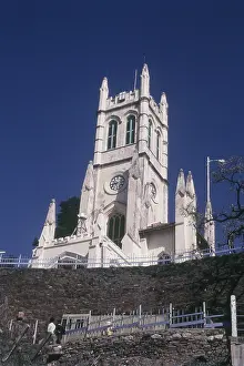 View of Christ church, Shimla, Himachal Pradesh