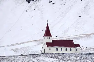 View of the Churh at Vik Iceland