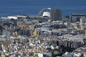 View on the city and auditorio