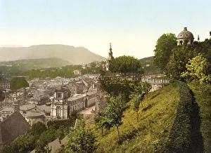 View of the city of Baden-Baden