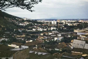 View over the city of Cali, Colombia, South America 1961, South America