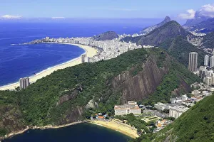 View of the city of Rio de Janeiro from Sugar Loaf Mountain