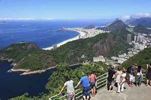 View of the city of Rio de Janeiro from Sugar Loaf Mountain