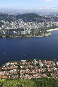 View of the city of Rio de Janeiro from Sugar Loaf Mountain